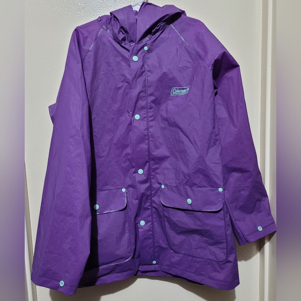 Girls Coleman rain coat